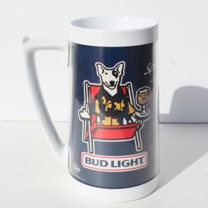 Spuds Mackenzie Bud Light Beer Mug a